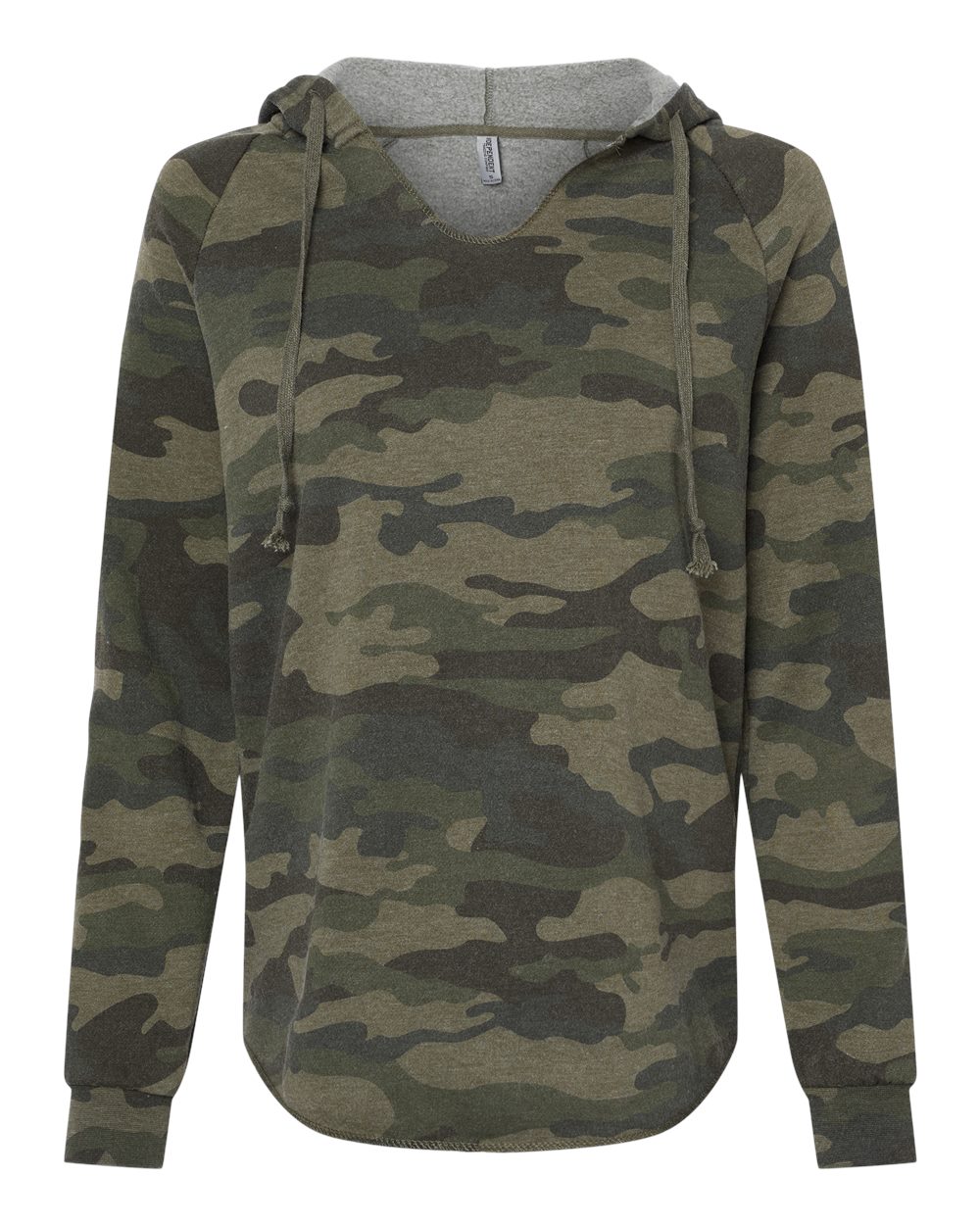 Women's Lightweight California Wave Wash Hooded Sweatshirt - PRM2500 50