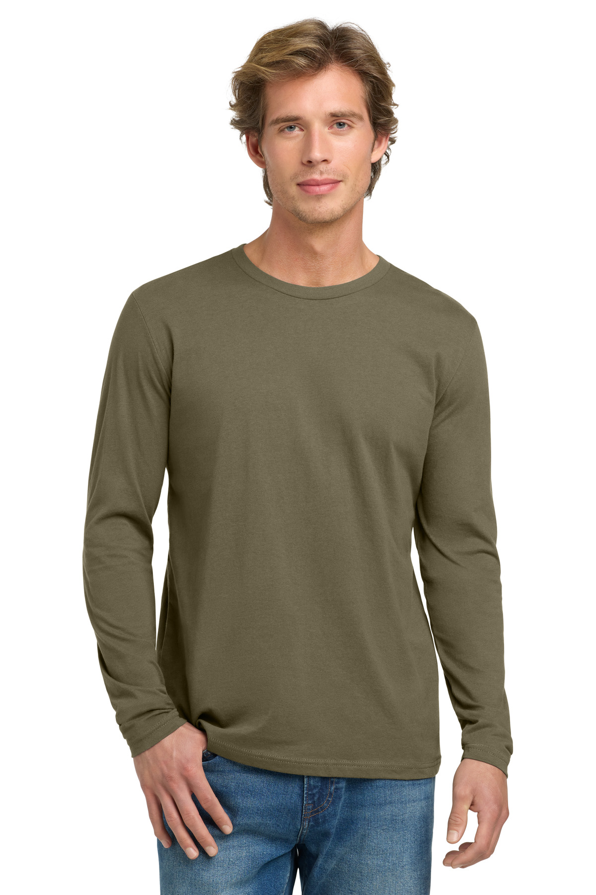 Next Level Apparel Cotton Long Sleeve Tee. NL3601 70