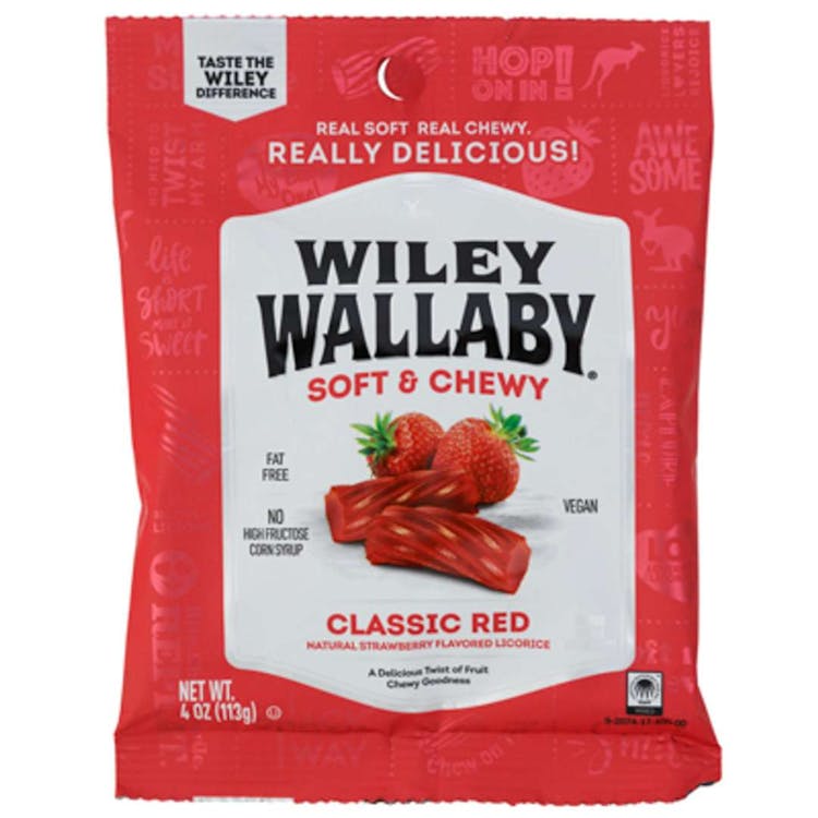 Wiley Wallaby Red Licorice Strawberry 1