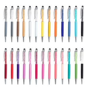 Metal Pen With Rainbow Diamonds 7