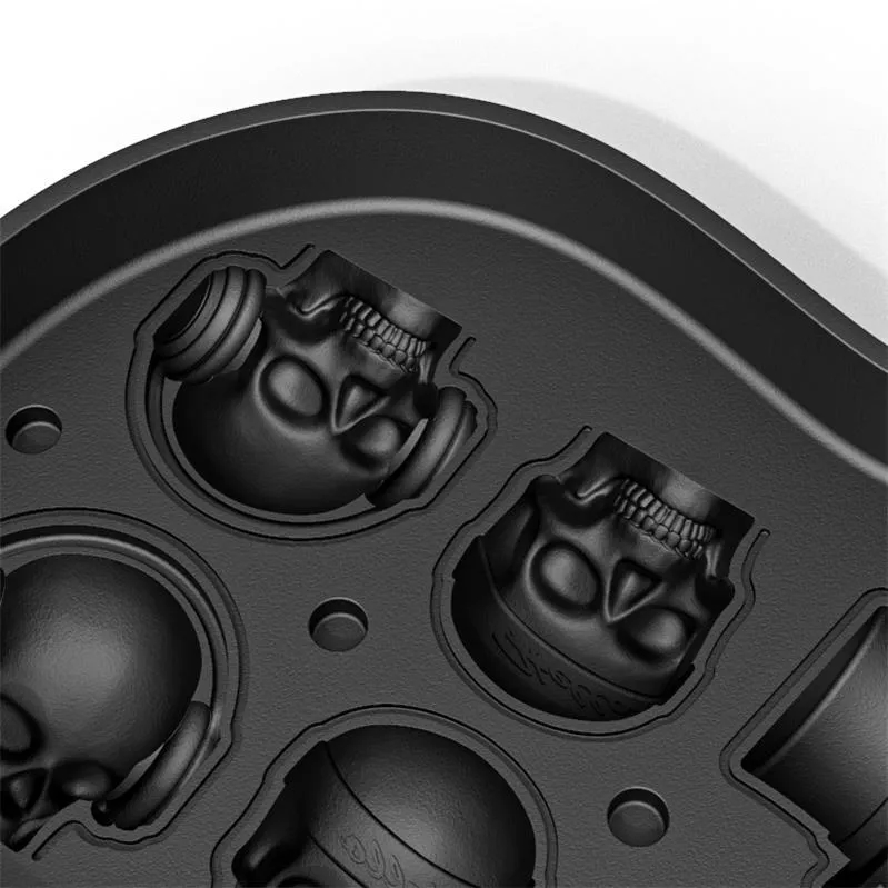 6-Grid Skull Ice Ball Maker 4