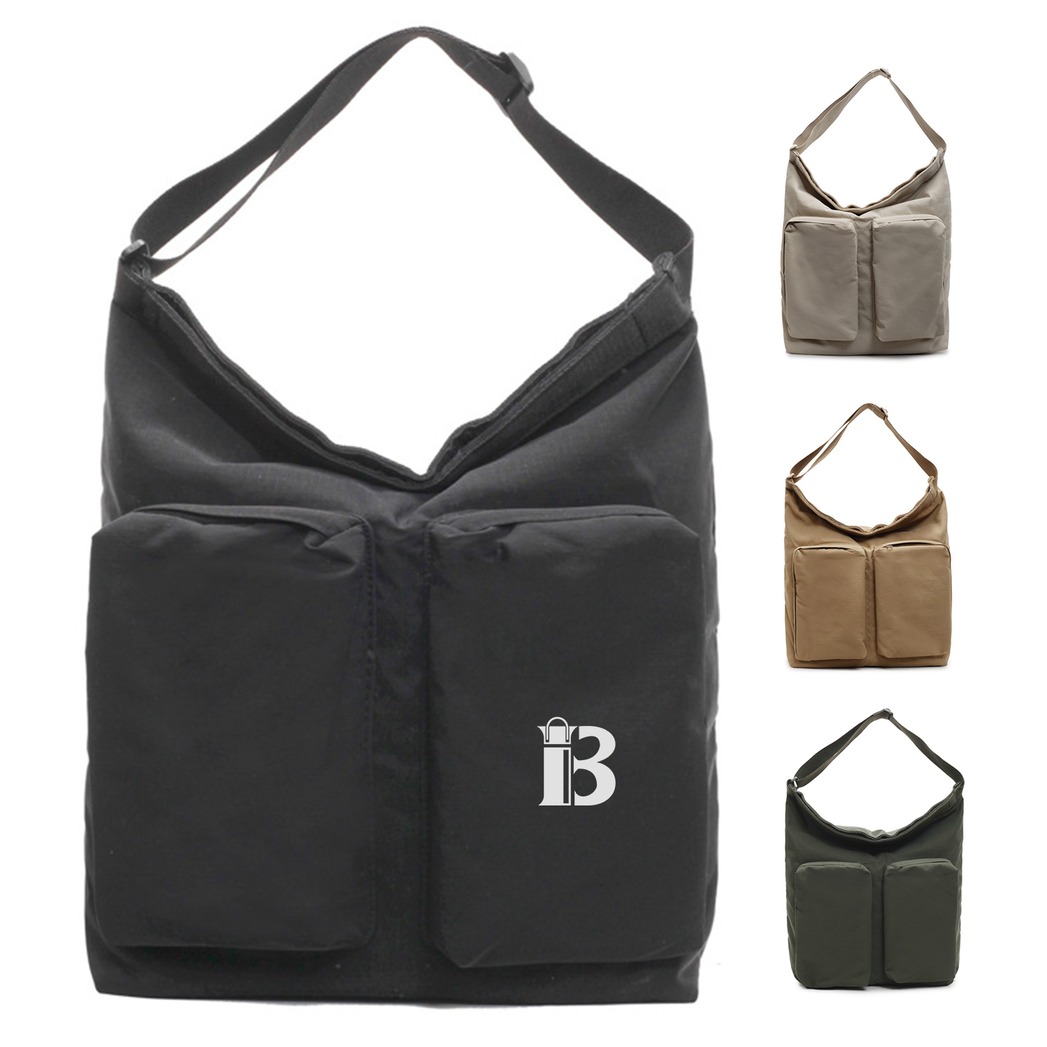 Large Capacity Nylon Crossbody Shoulder Bag 4