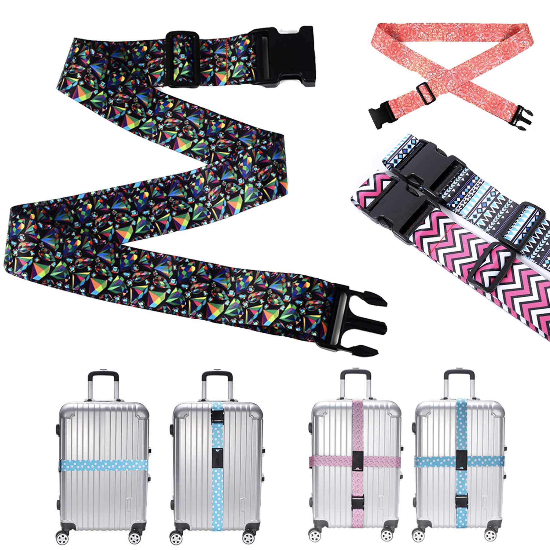 Luggage Strap Suitcase Secure Adjustable Belt 1
