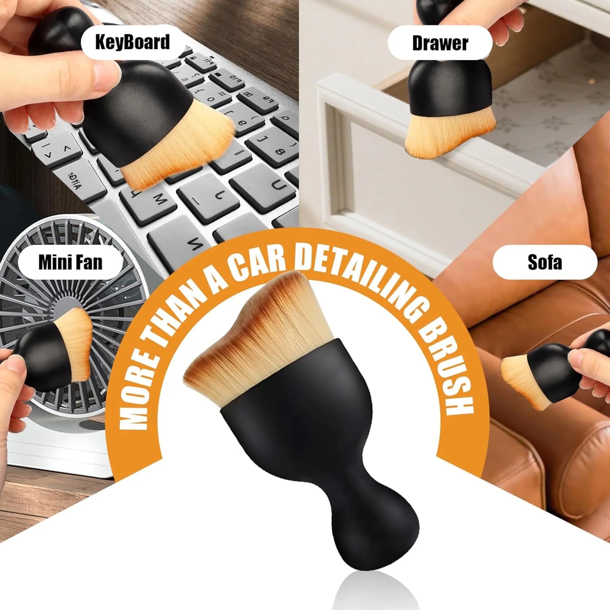 Multifunctional Portable Dust Brush 2