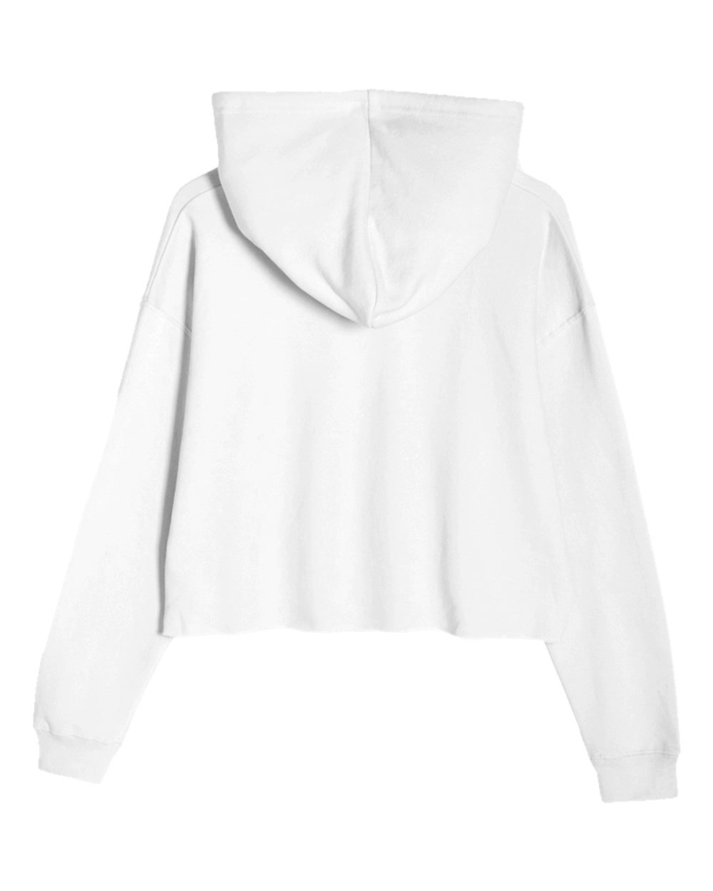Women's Cropped Hoodie Sweatshirt - LS12000 46