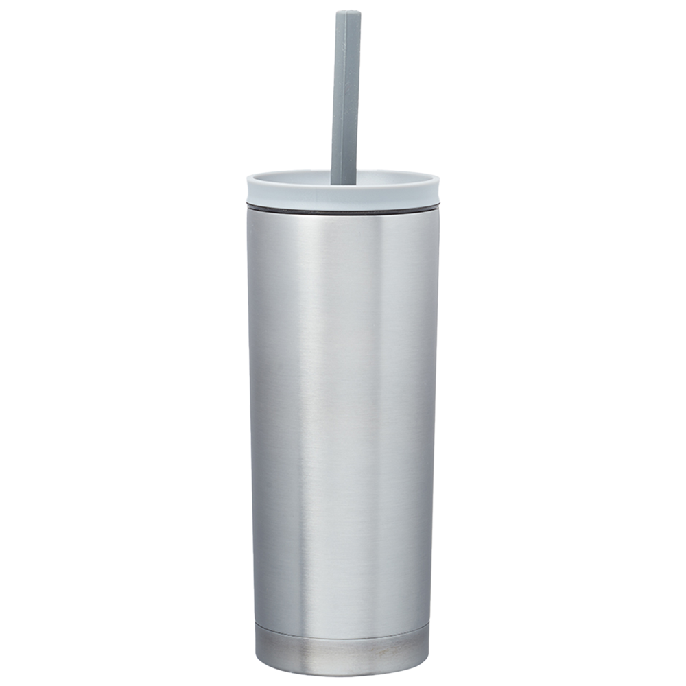 19 oz. Stainless Steel Travel Mugs With Straw