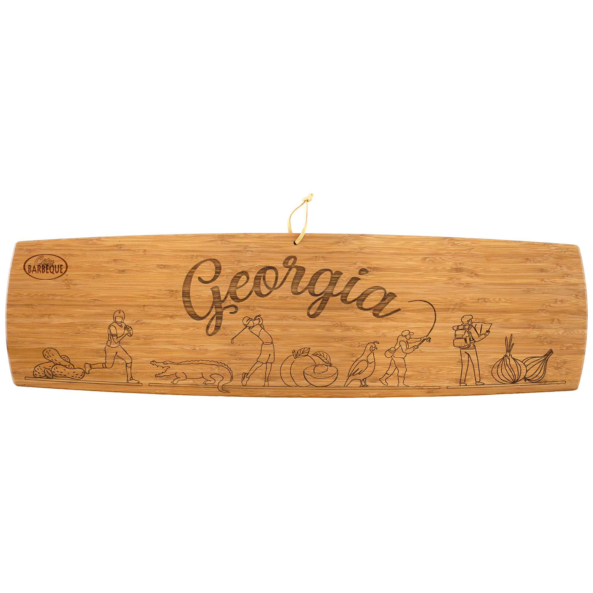 Georgia State Charcuterie Board