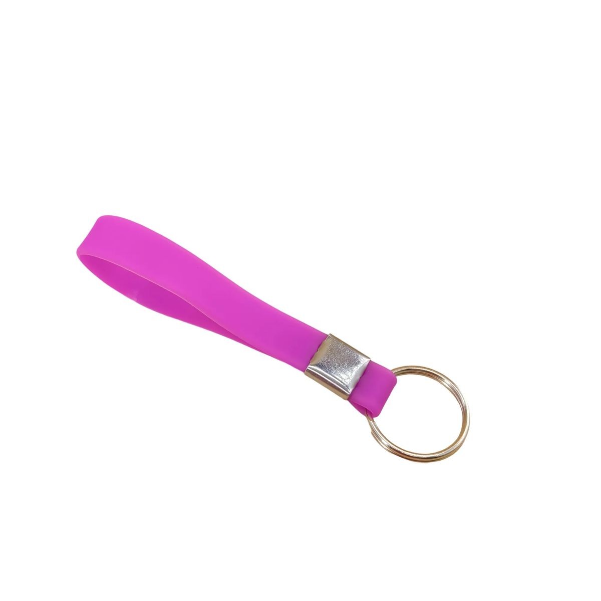 Silicone Wristband Key Chain with Custom Logo 2