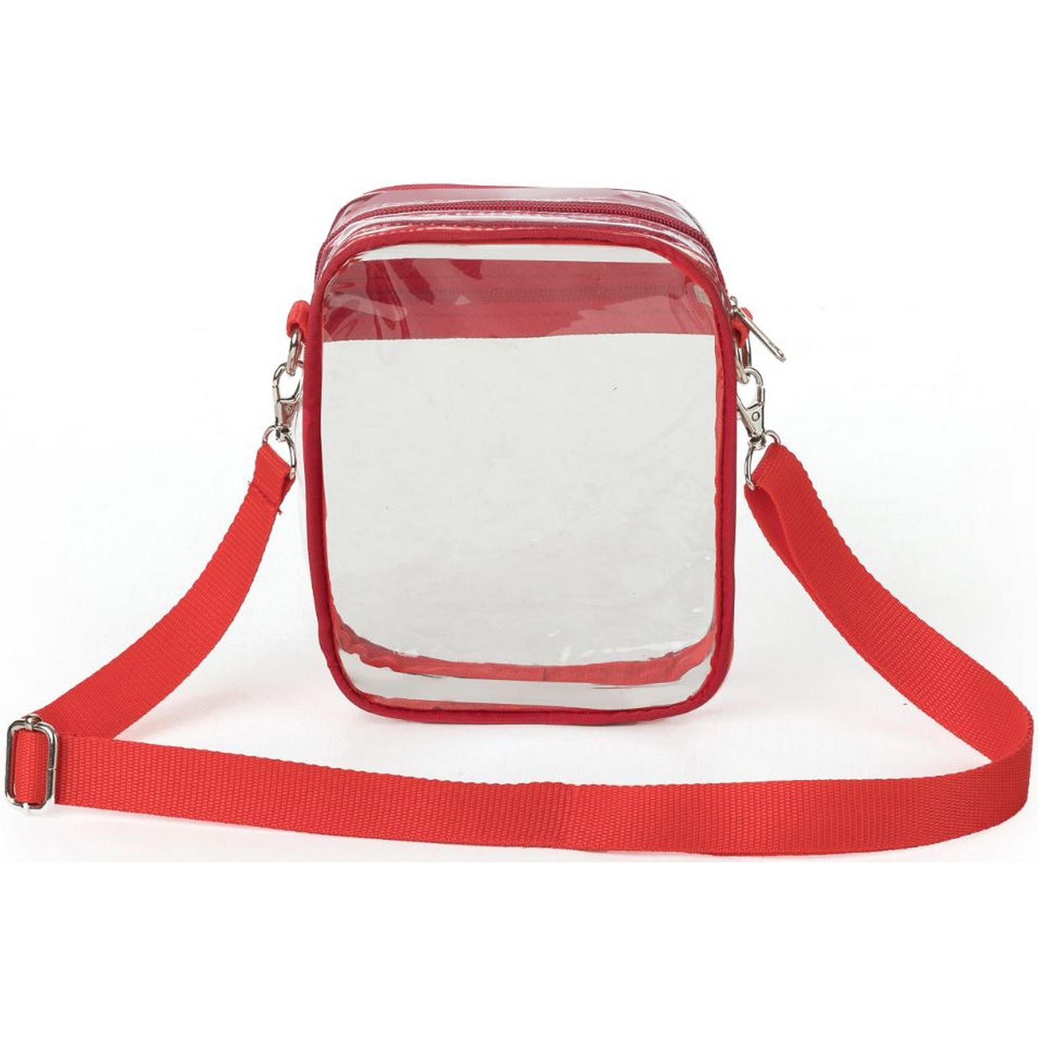 Rock'it 3-Day Messenger Handbag Clear PVC Transparent Crossbody Bag 8