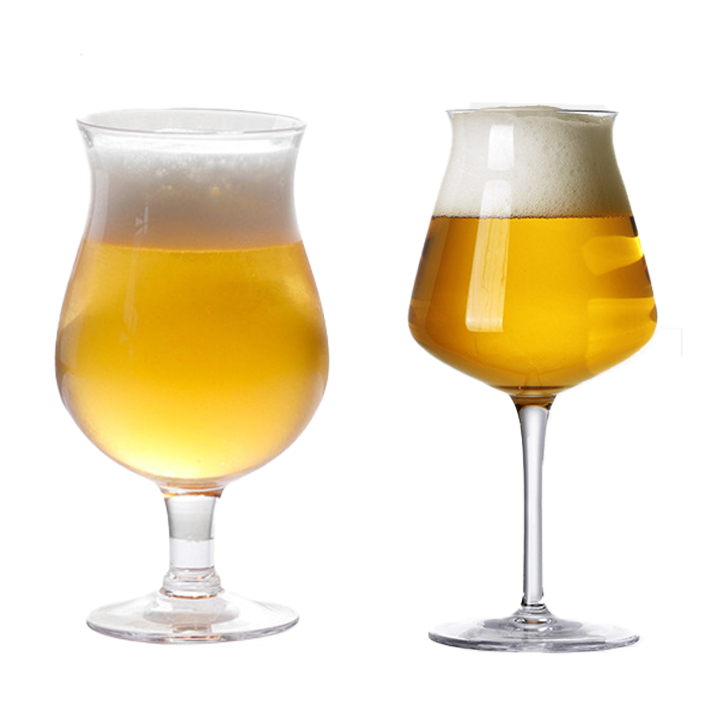 Classic Belgian Beer Glasses 3