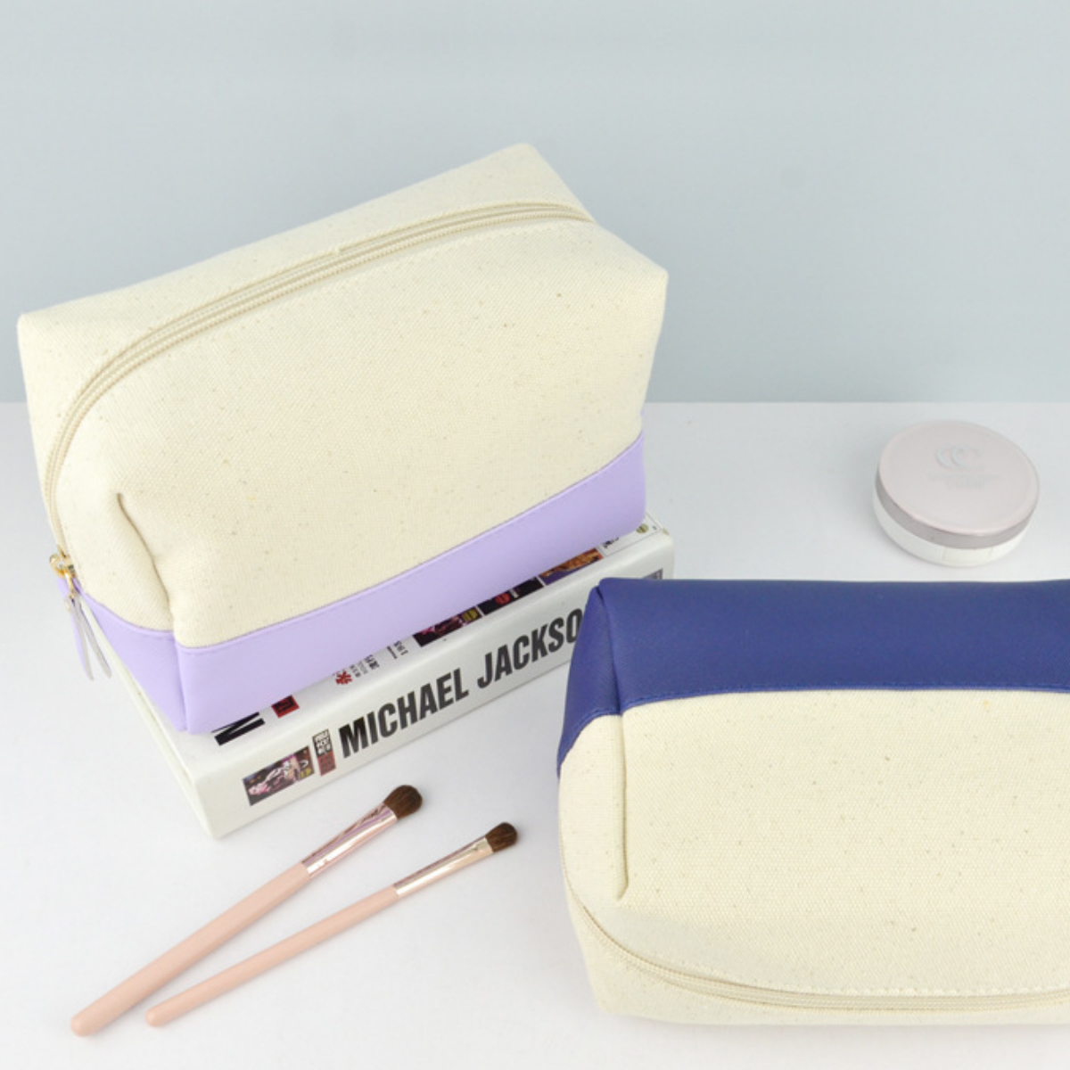 Travel Cosmetic Toiletry Bag Coin Purse Custom Pouch 5