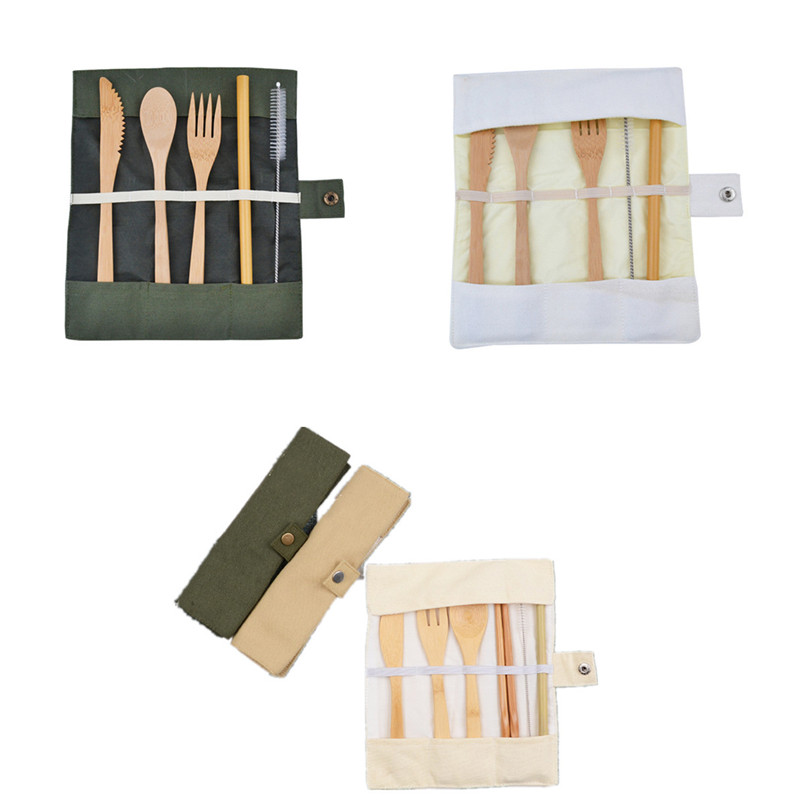 Bamboo Cutlery Set 1