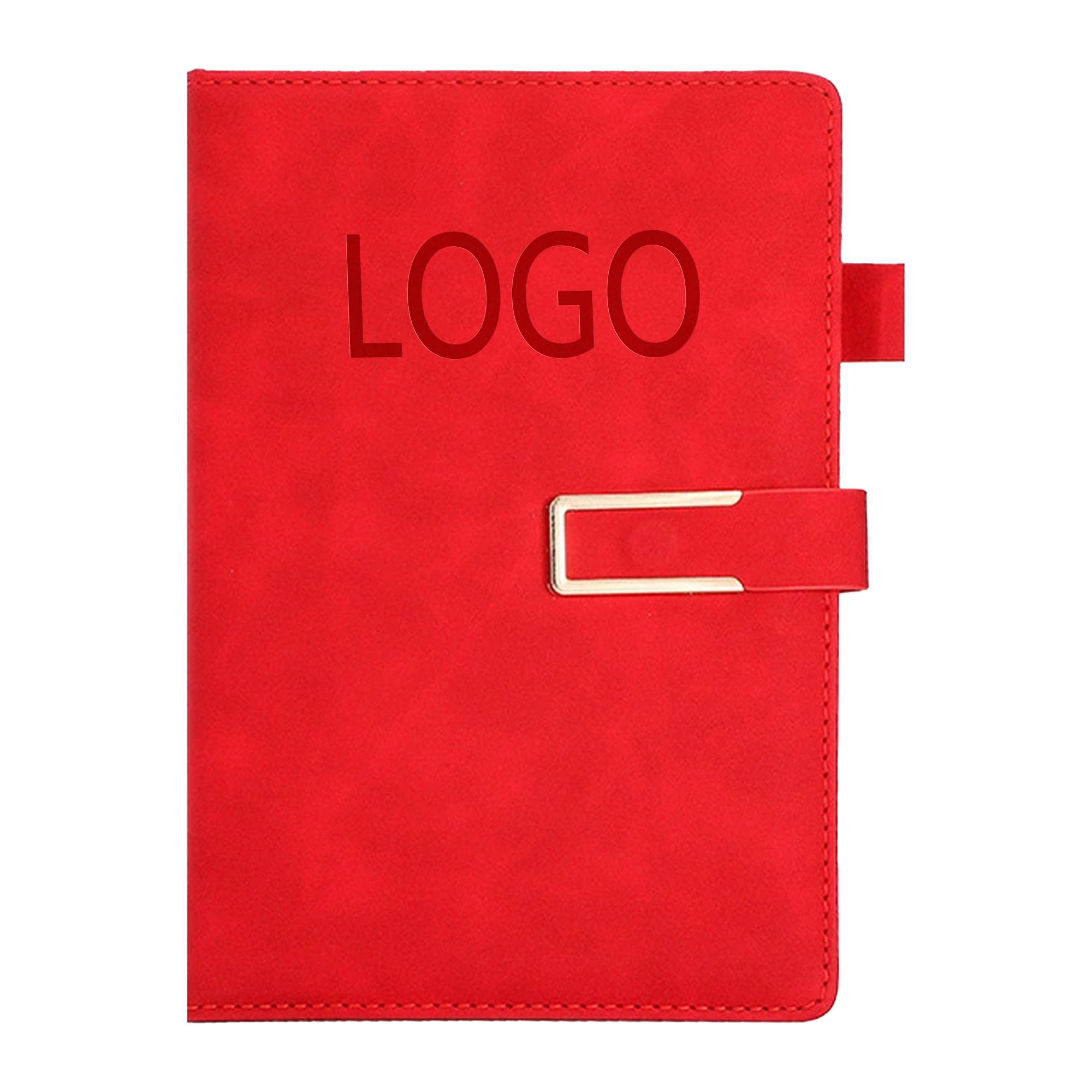 A5 Leather Notebook with Pen Loop 2