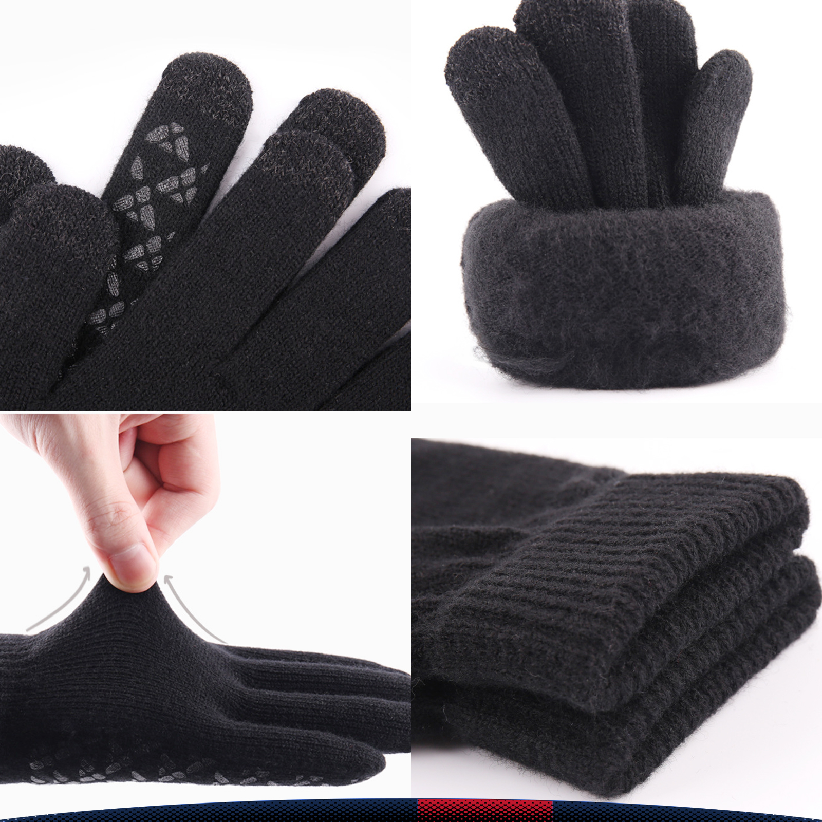Winter Knit Gloves 7