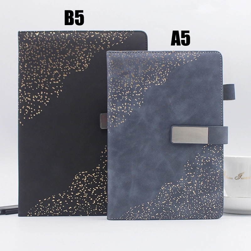 PU Leather A5/B5 Business Travel Journal Notebook 11