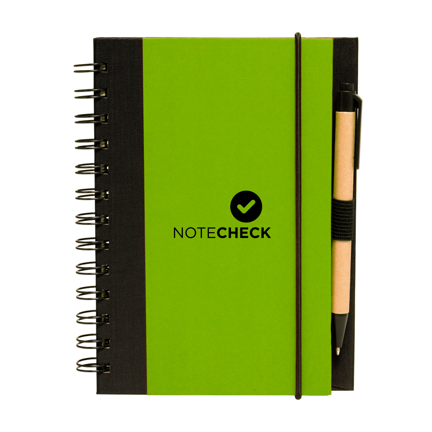 Duotone Spiral Notebook (1 Color Imprint) 5