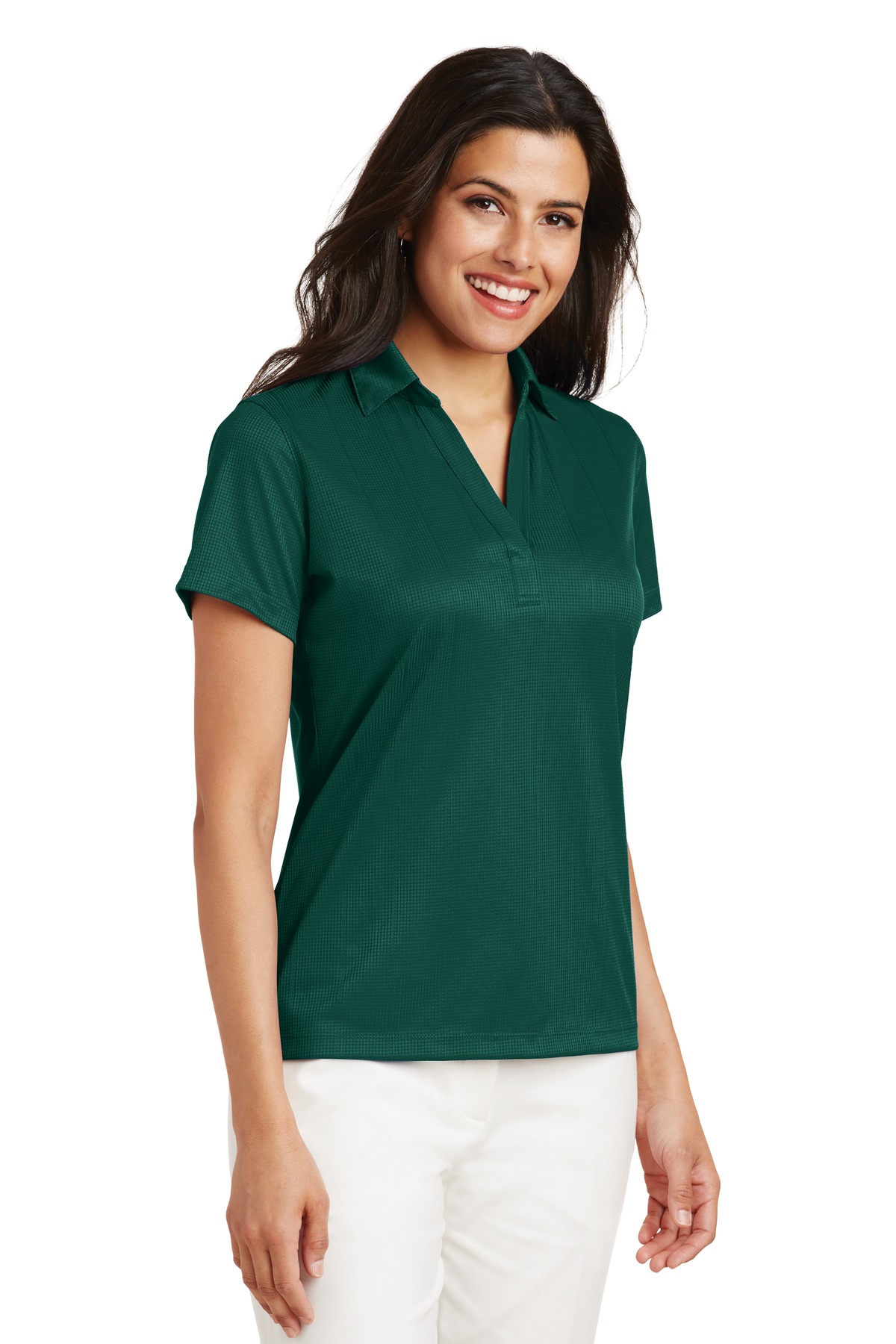 Port Authority Women's Performance Fine Jacquard Polo. L528 6