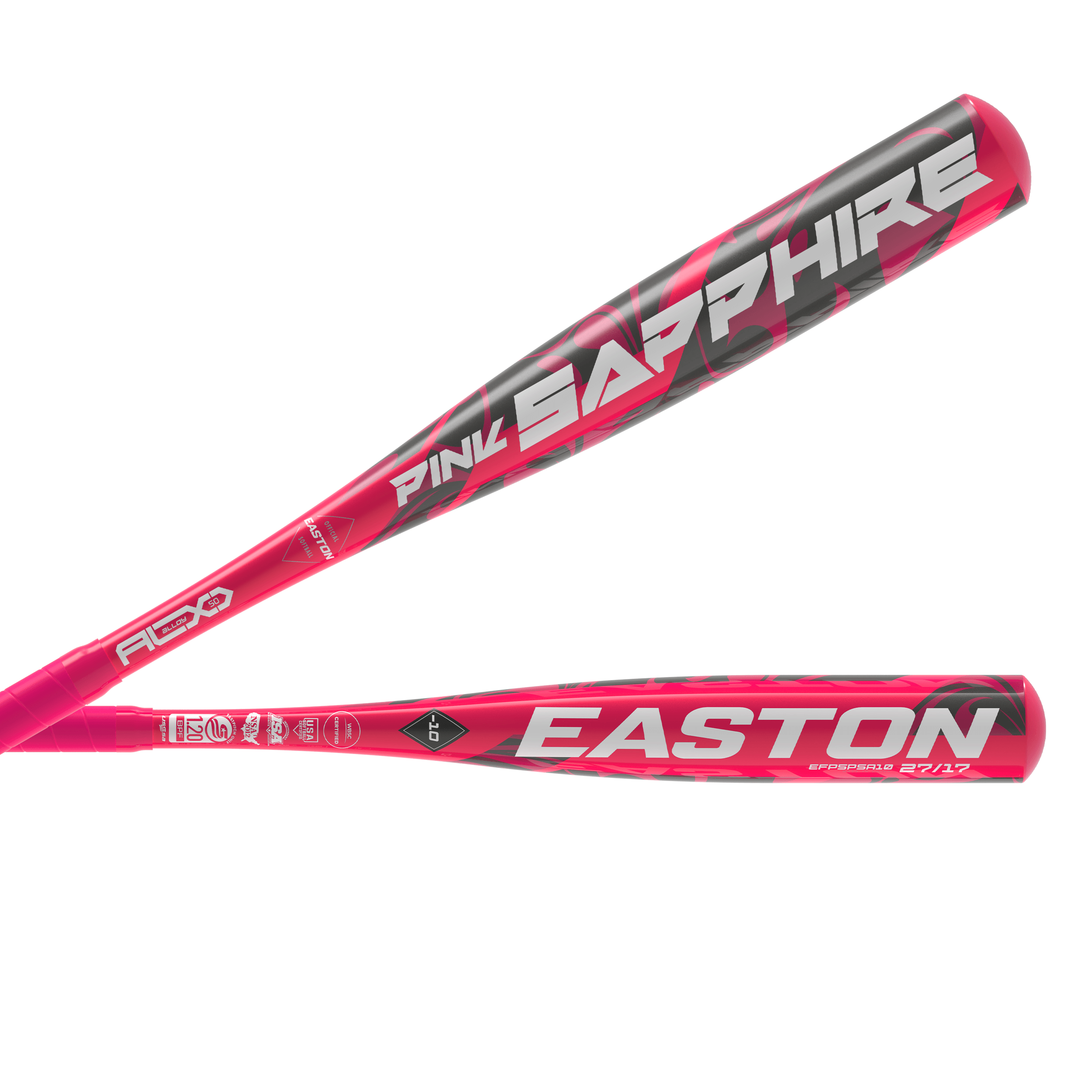 Easton Pink Sapphire Fastpitch Bat, -10 2