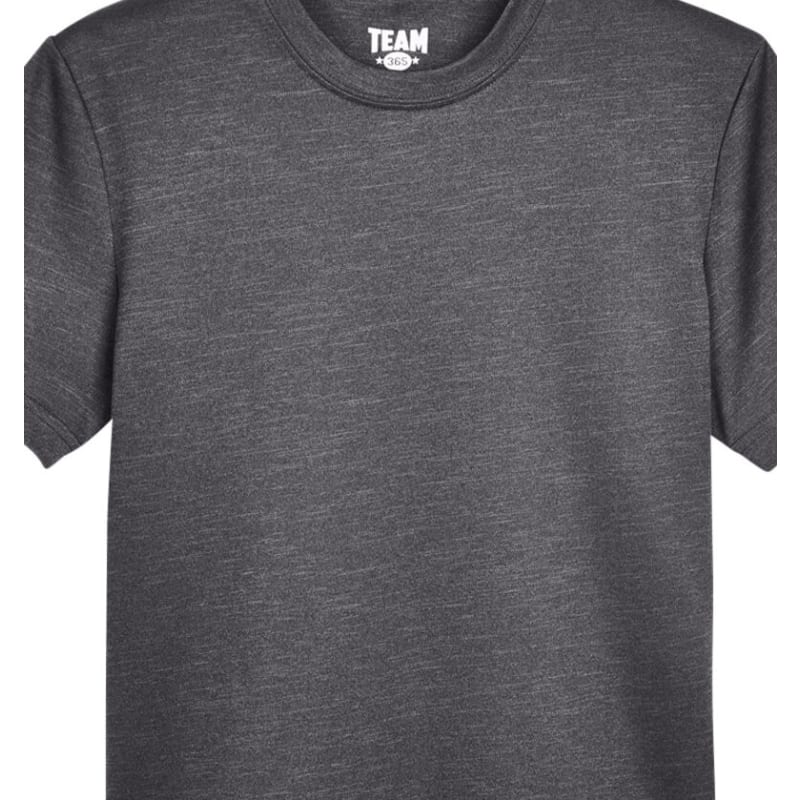 Team 365 Youth Sonic Heather Performance T-Shirt 3