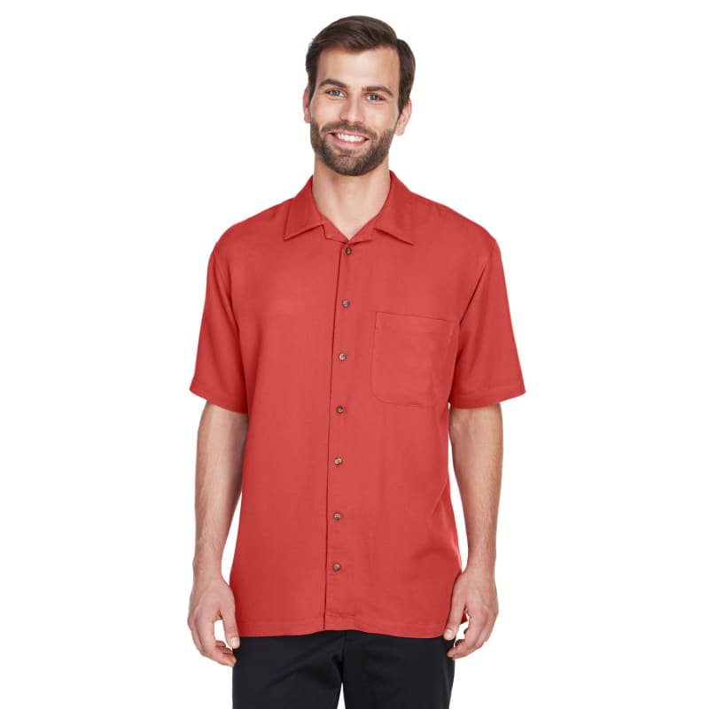 UltraClub Men's Cabana Breeze Camp Shirt 25