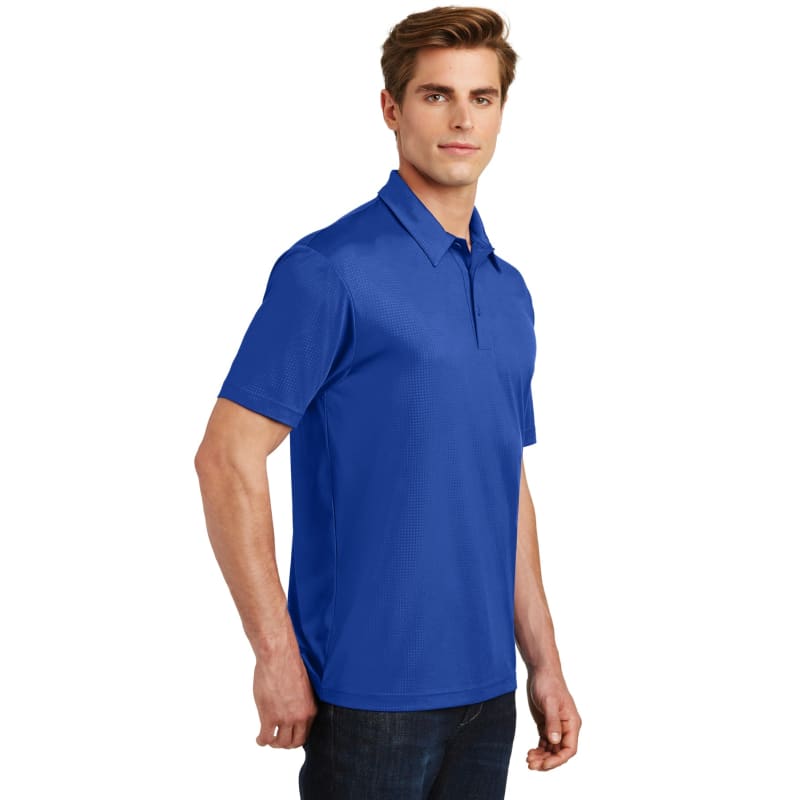 Sport-Tek Embossed PosiCharge Tough Polo . 14