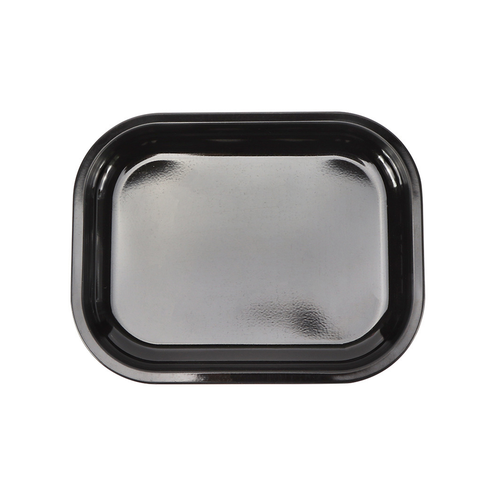 Metal Rolling Utility Tray 7" x 5.5" x 0.6" 3