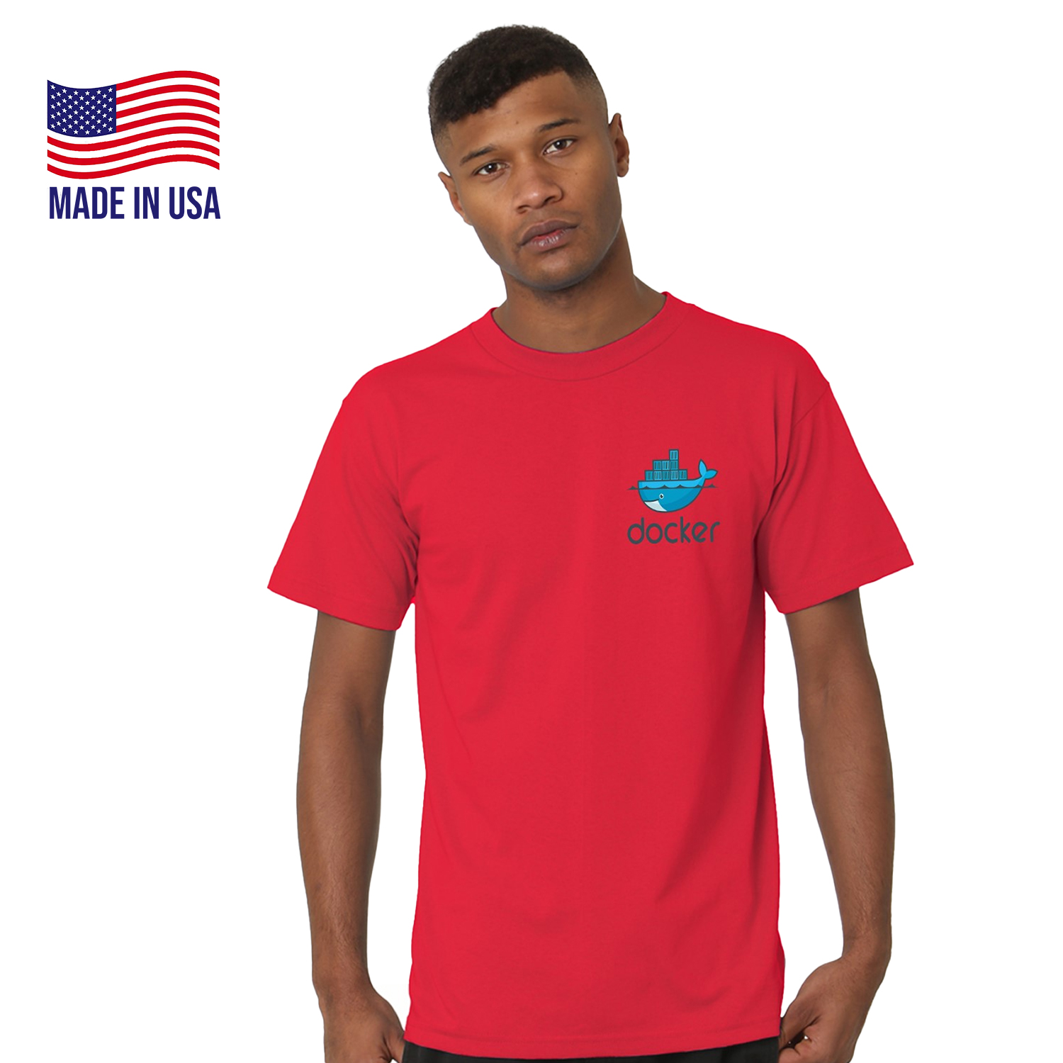 USA-Made Midweight Unisex Crew Tee 1