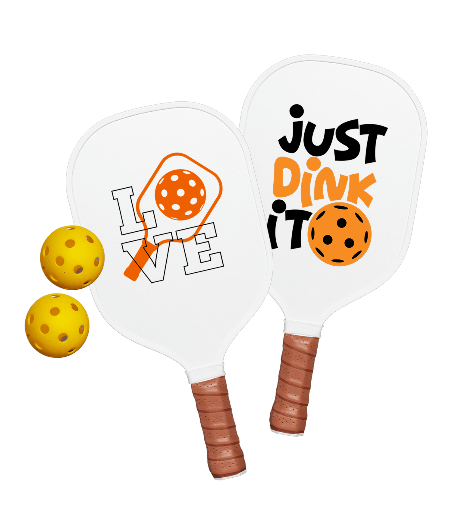 Smasher Pickleball Set White