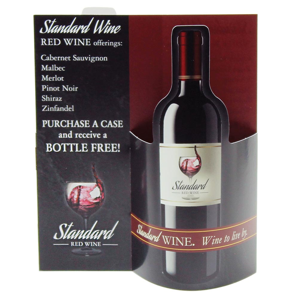 Wine Combo Wave 3D Table Tent 2