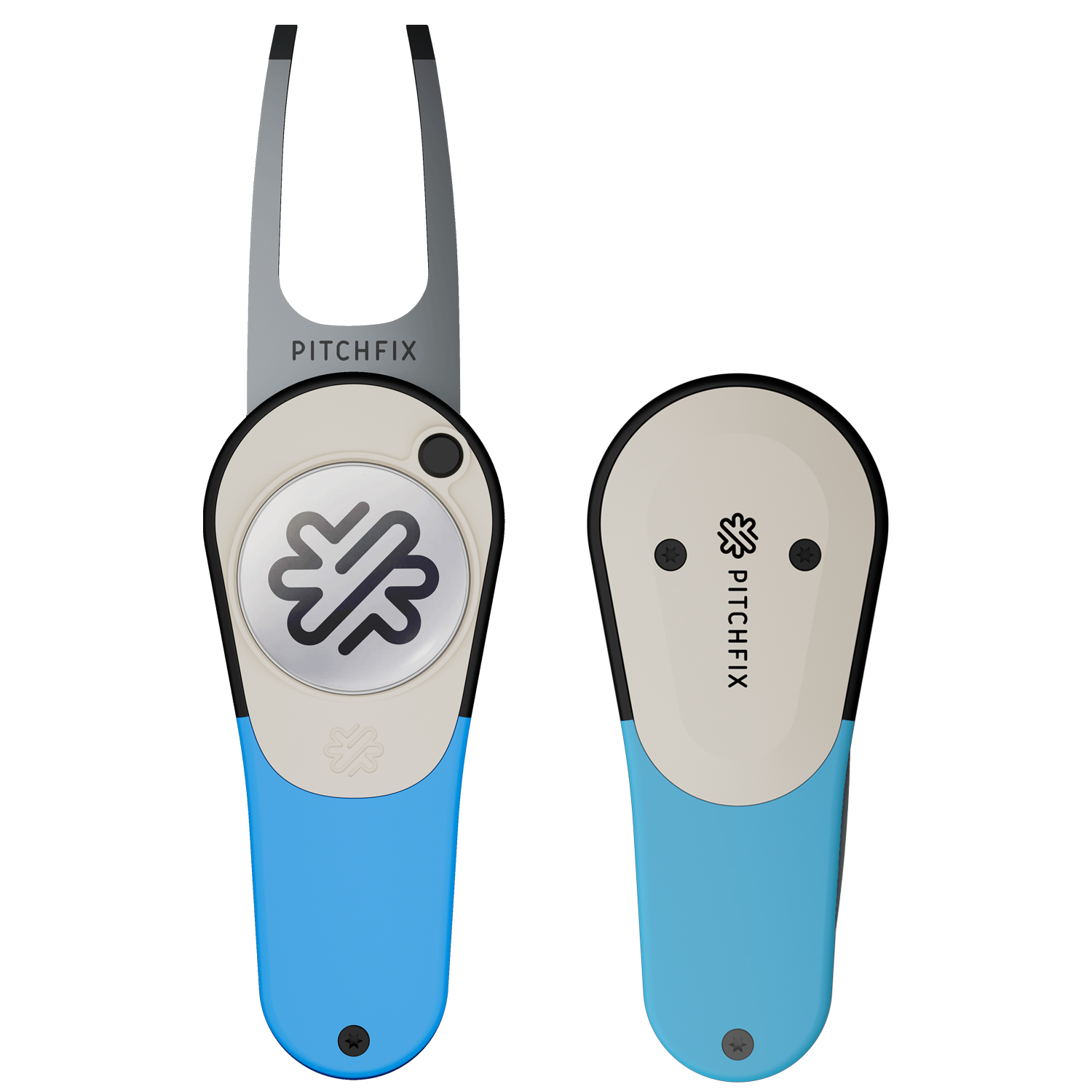Pitchfix Icon Golf Divot Tool with Removeable Ball Marker 6