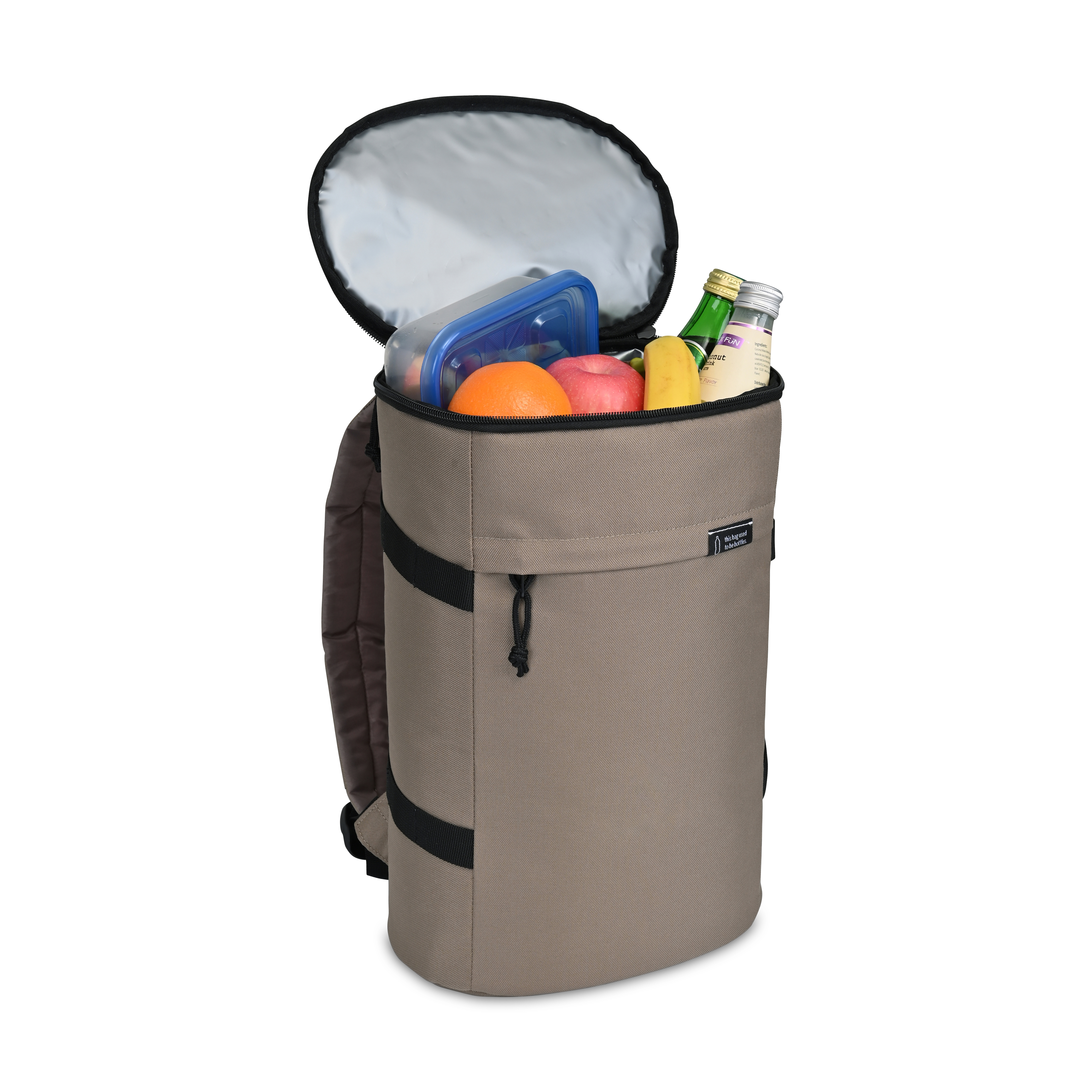 Renew Recycled rPET Backpack Cooler 15