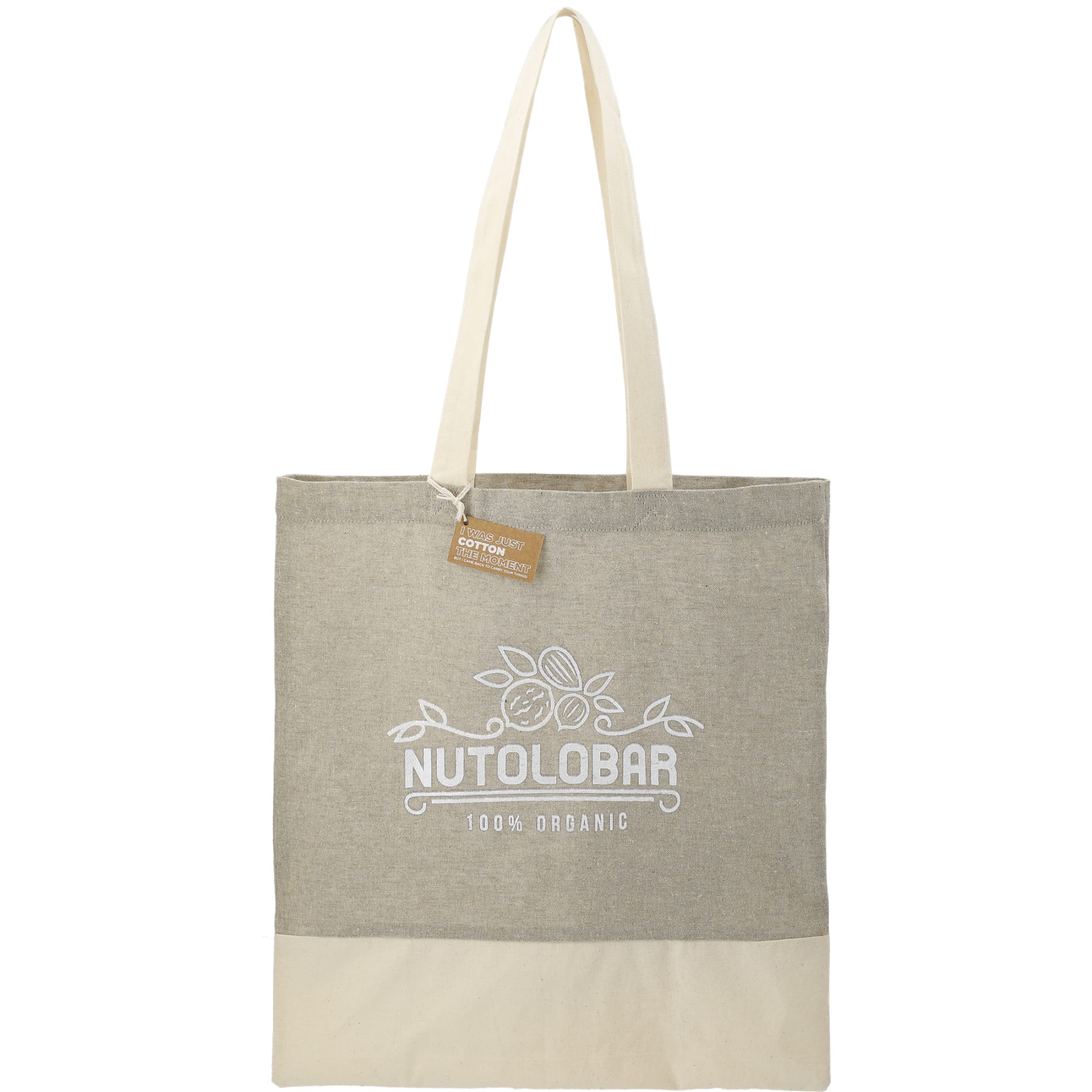 Split Recycled 5oz Cotton Twill Convention Tote 125