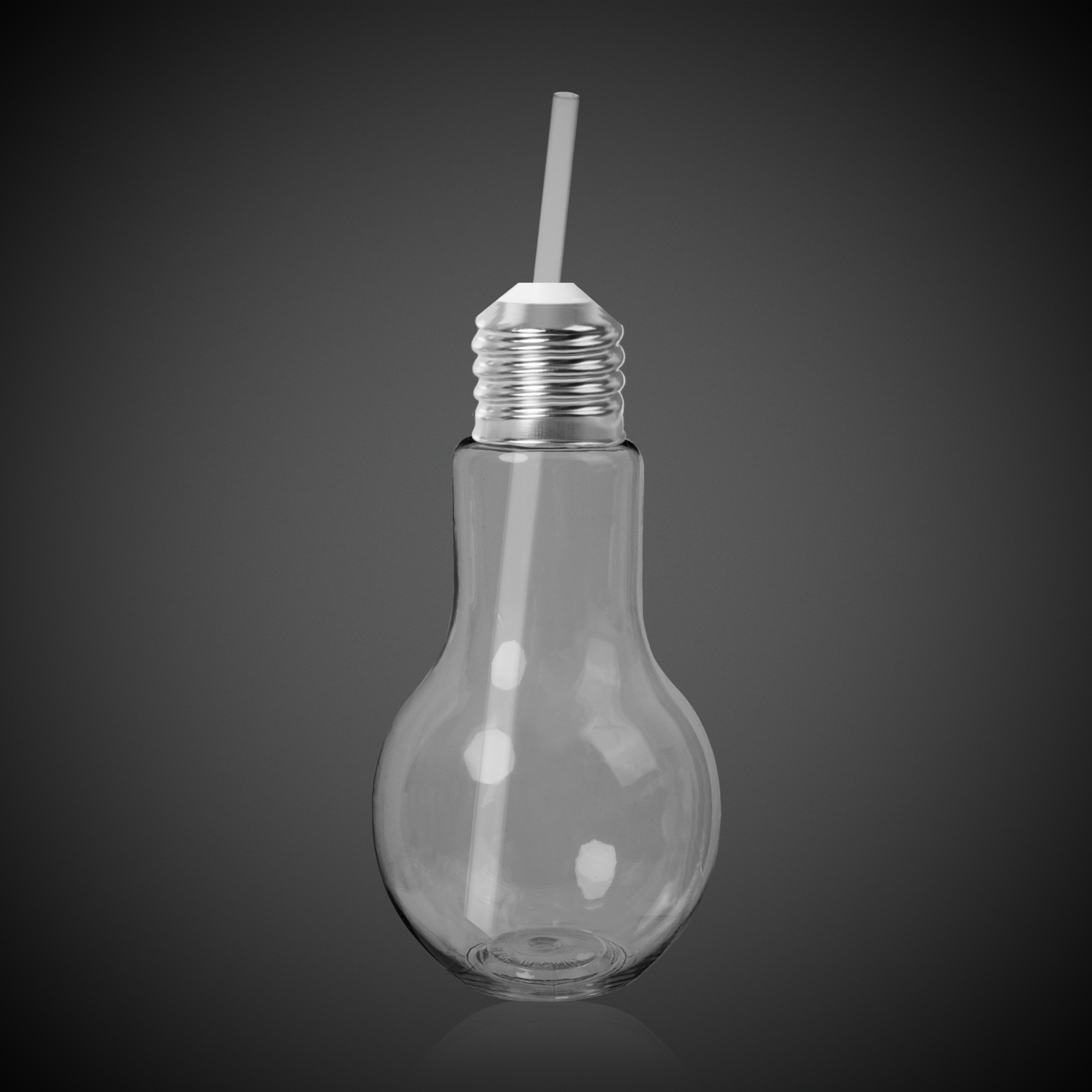 16oz Light Bulb Cup with Straw 4