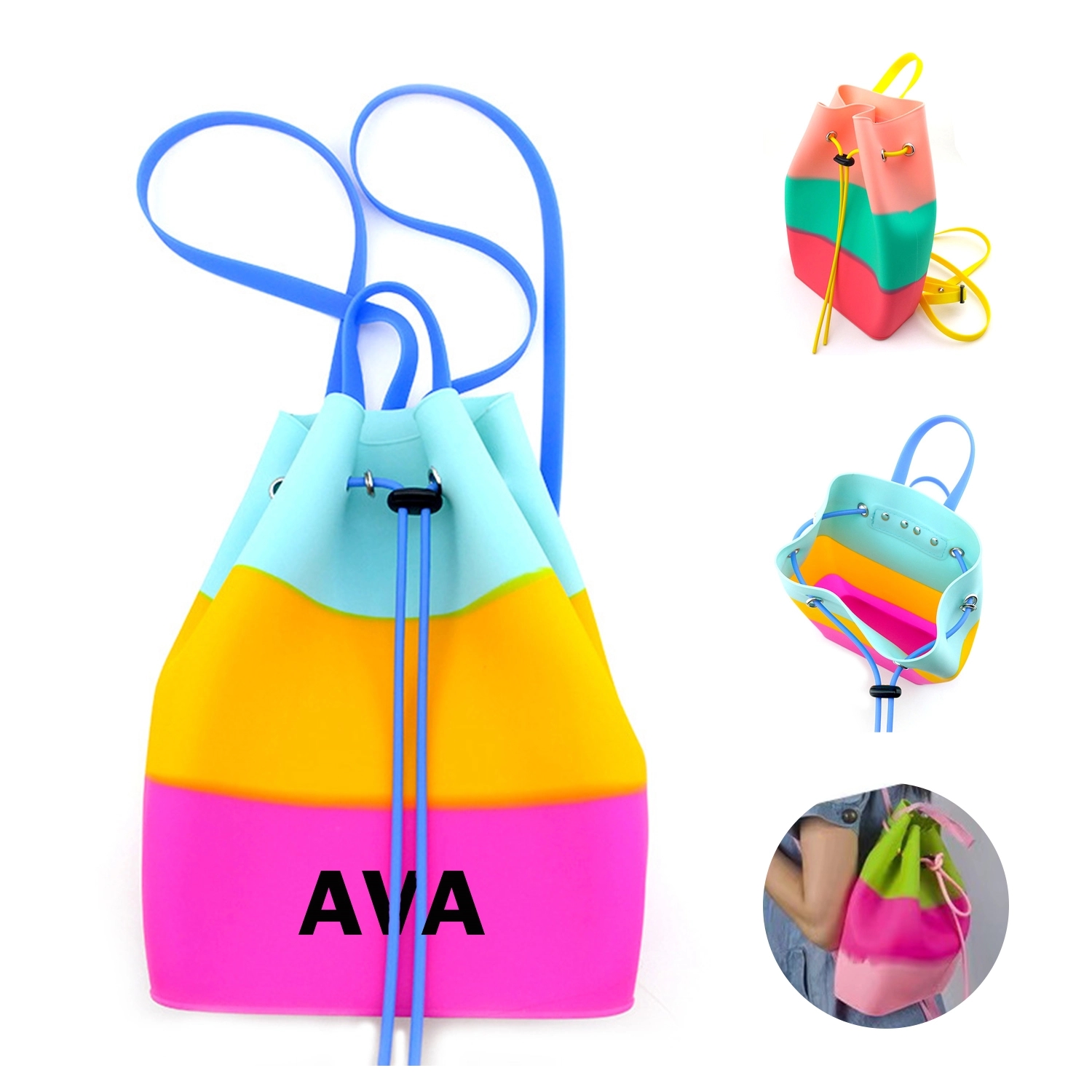 Silicone Children'S Cute Jelly Bag 5