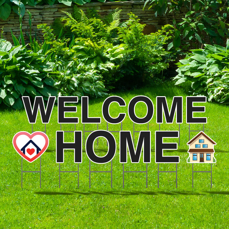 Welcome Home Yard Letters 1