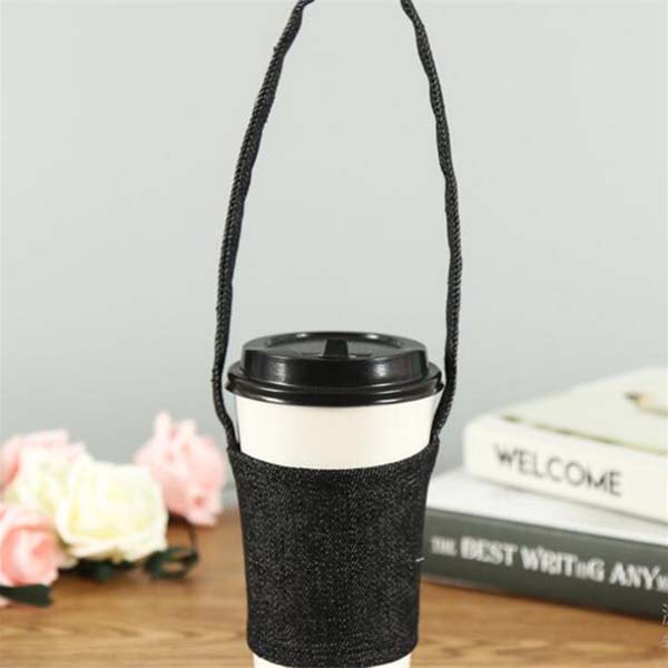 Coffee Insulated Sleeves Cup Cover Holder, custom koozie with logo imprint 2