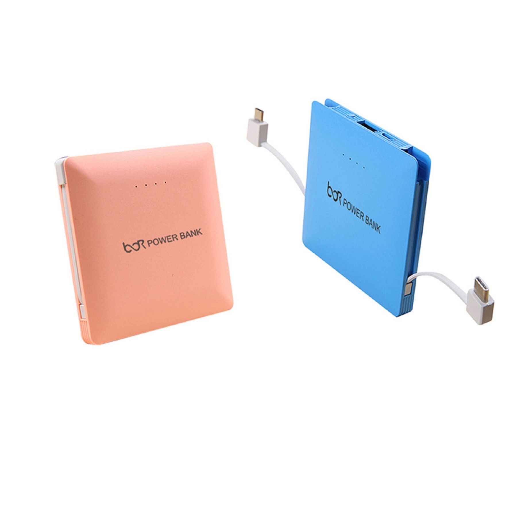 5000mA Ultrathin Power Bank with Cable 6