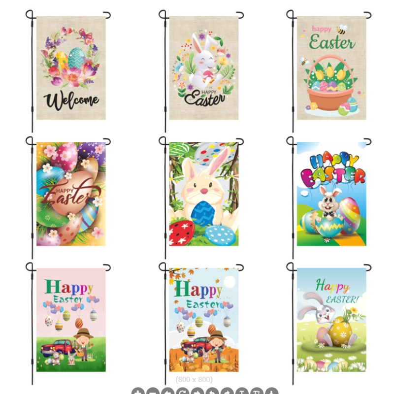 Custom Various Garden Flag 4