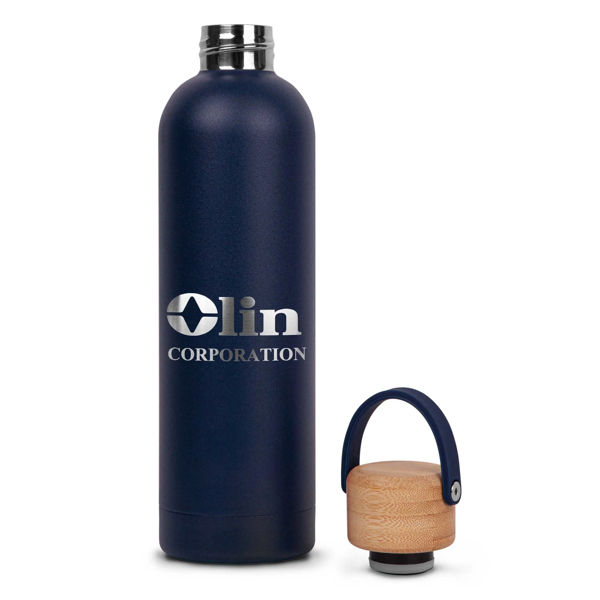 Allegra Bottle with Bamboo Lid 25 oz., custom water bottle with logo imprint 4