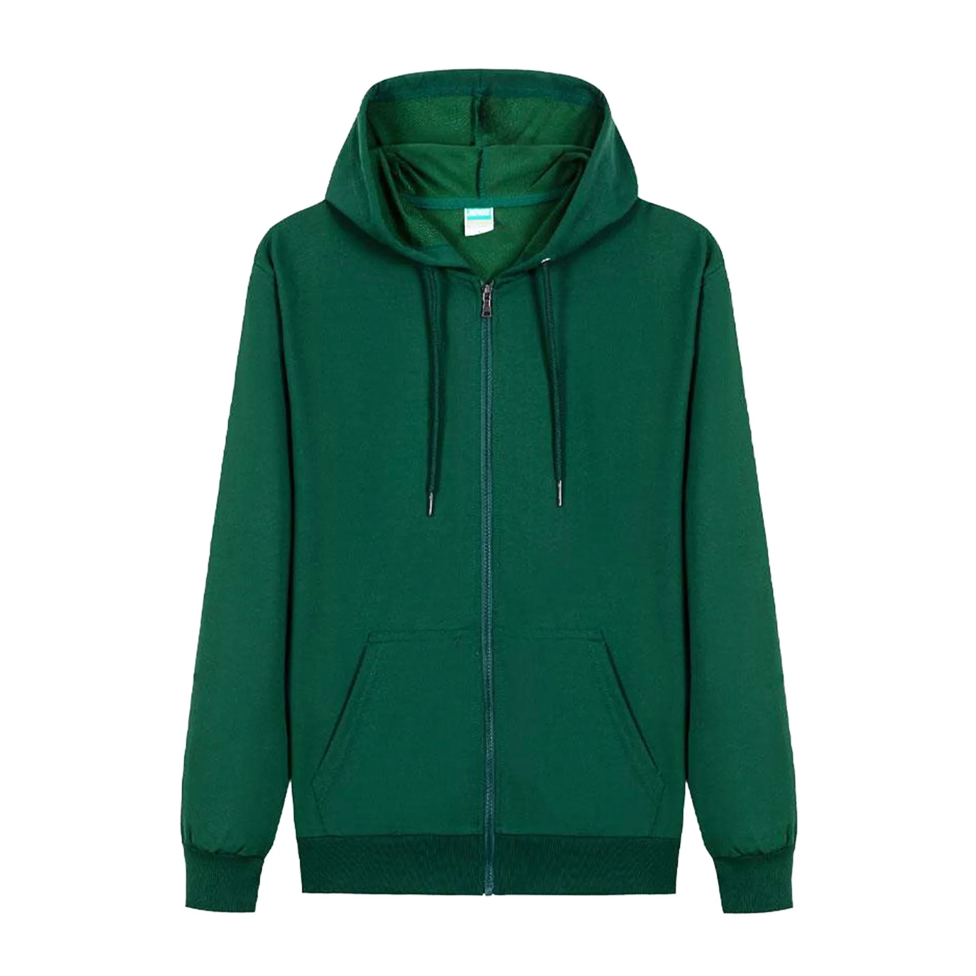Zip Up Hooded Sweatshirt Jacket 5