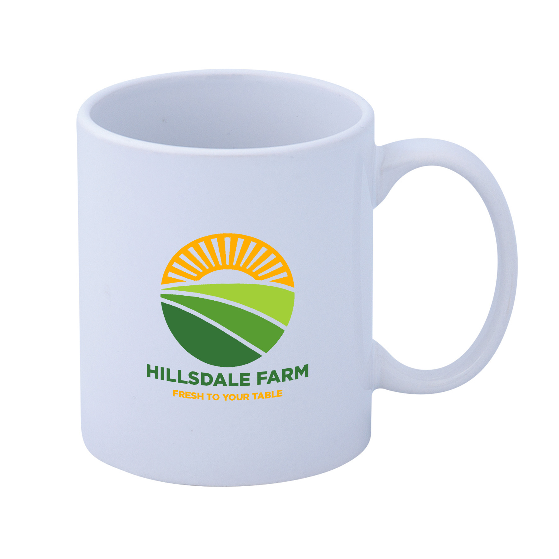 Fuzion 'C' Handle Mug 3
