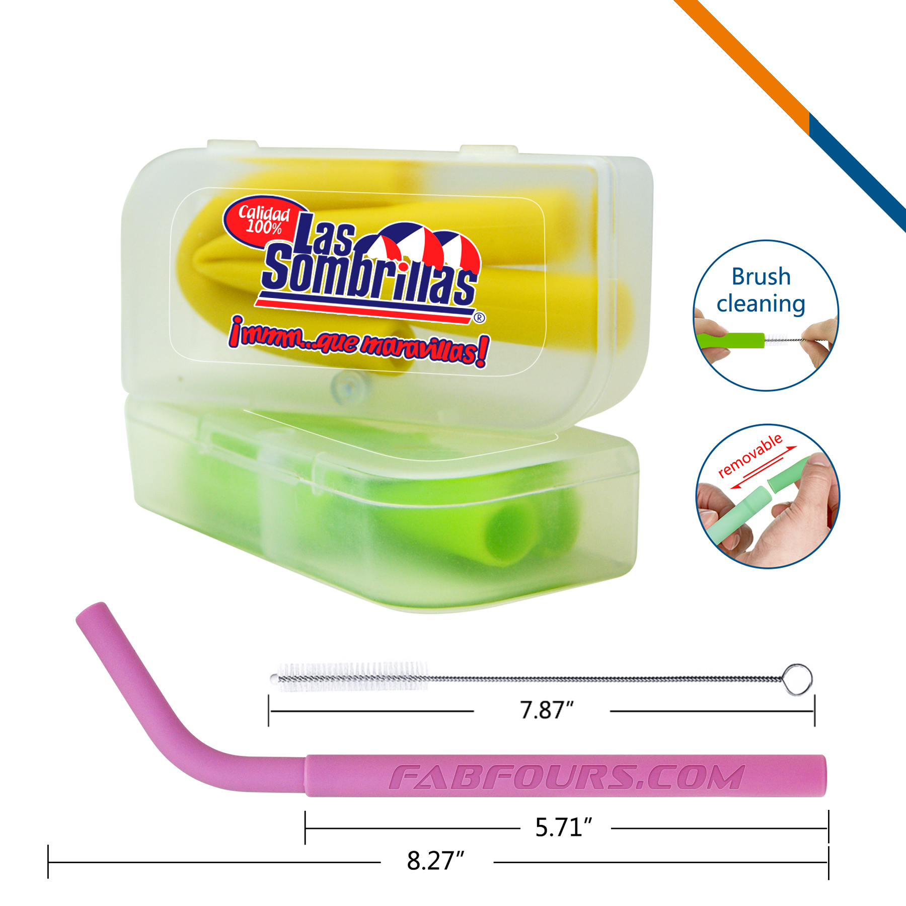 Freezie Silicone Straw 8