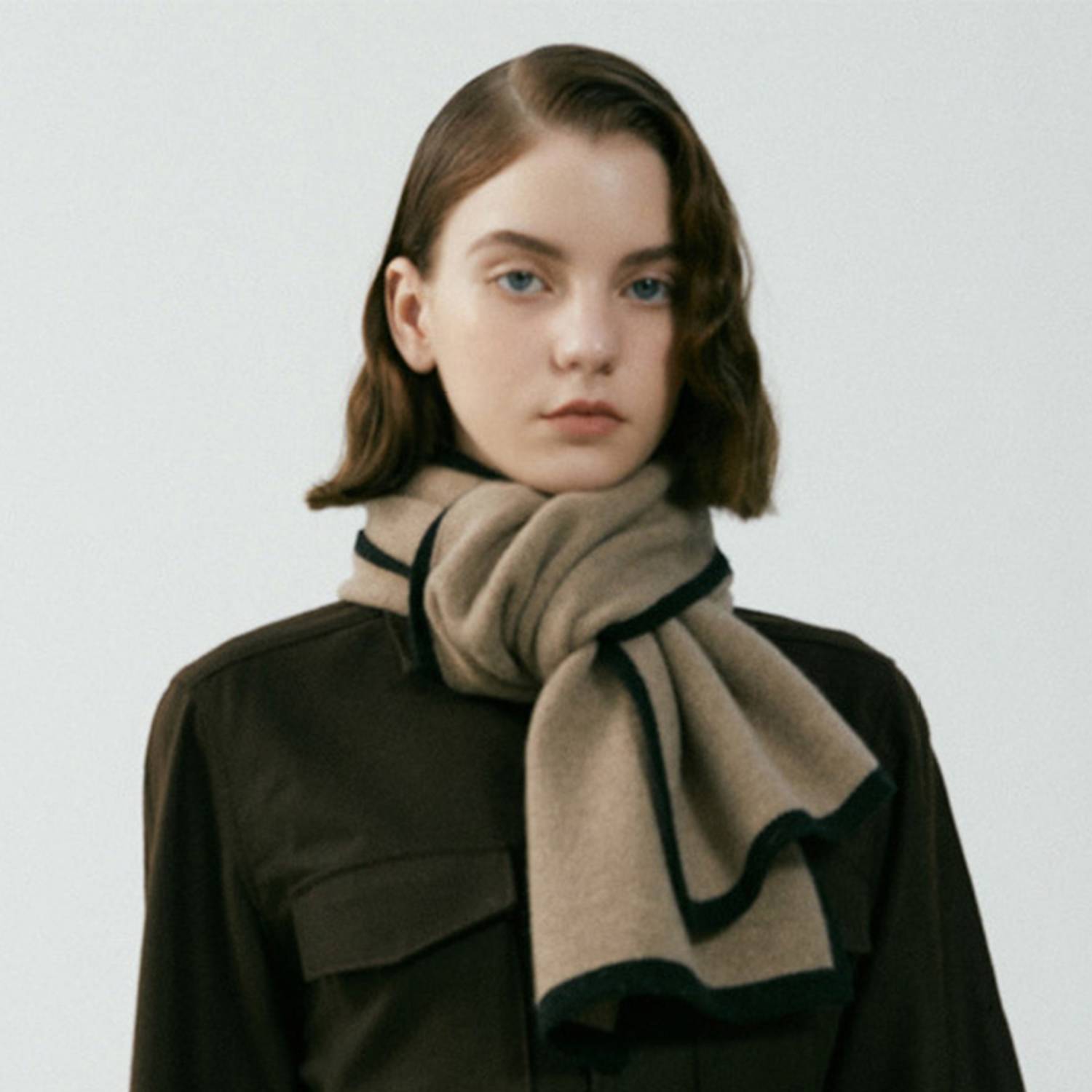 Elegant Women's Cozy Winter Knitted Scarf 4
