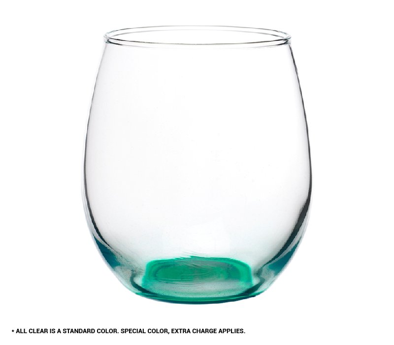 Stem-free Wine Glass, 15 oz. 16