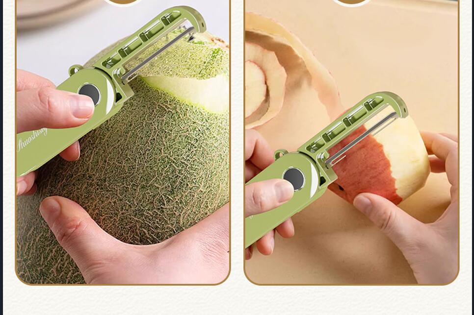 Portable Folding Fruit And Vegetable Peeler 4