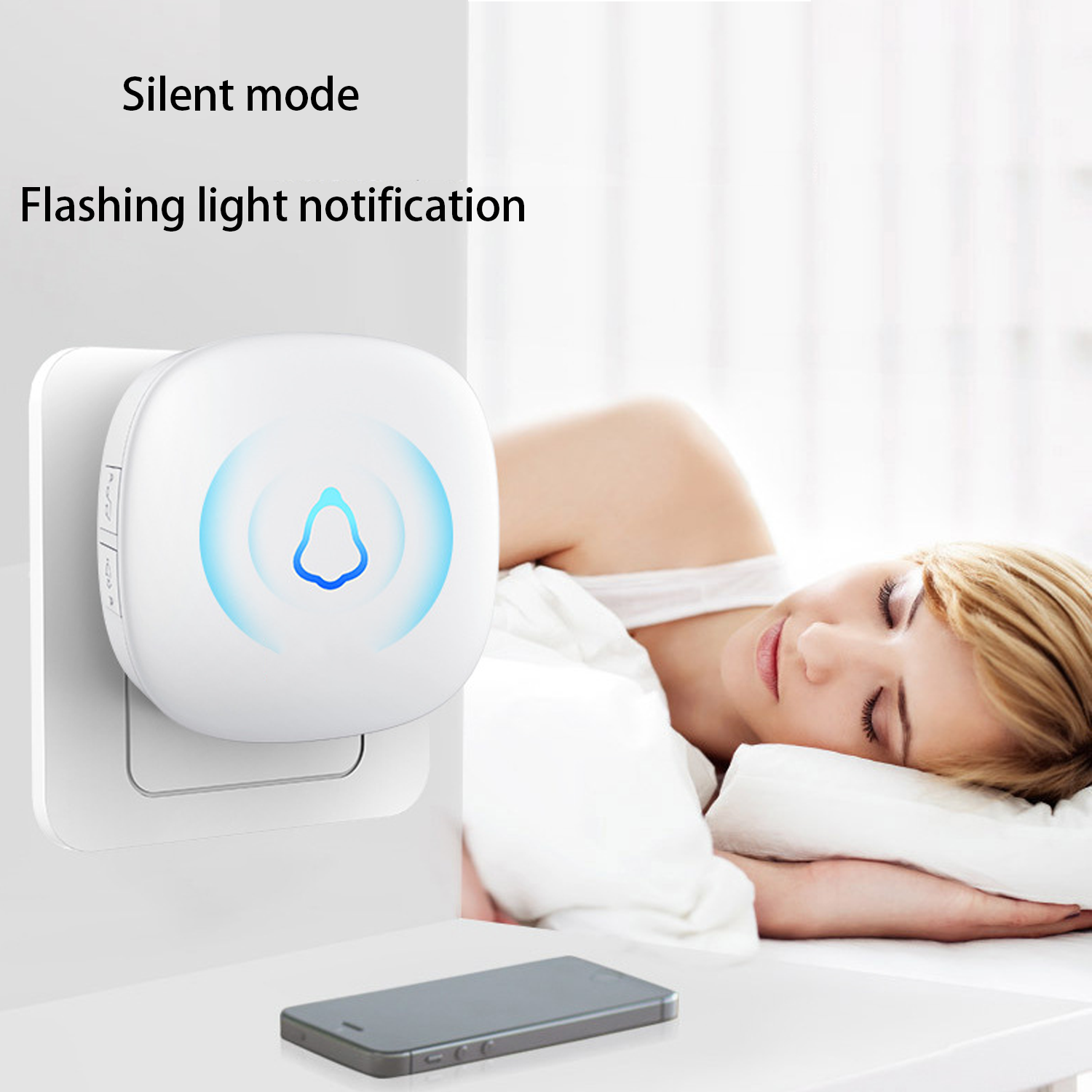 Adjustable Volume Wireless Waterproof Doorbell 10