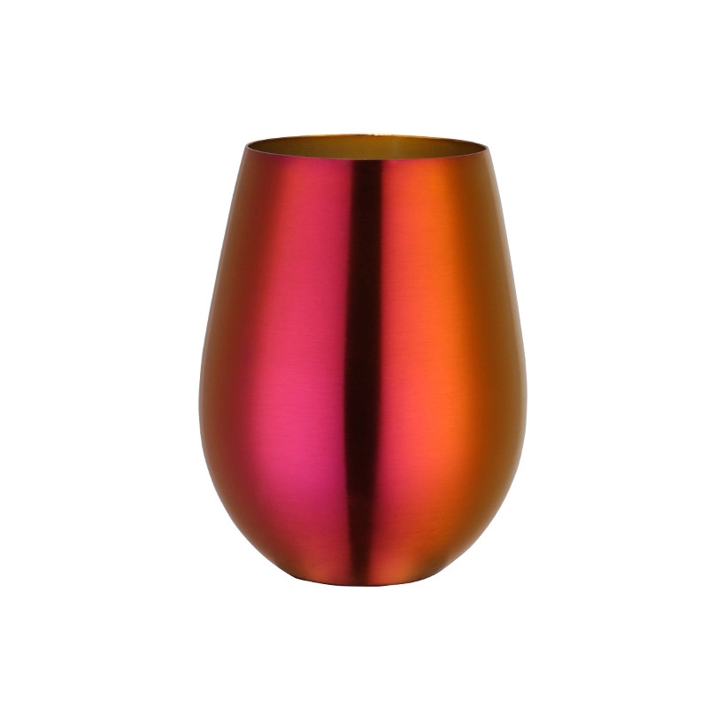 Custom 17 oz Stainless Steel Unbreakable Wine Glasses 5
