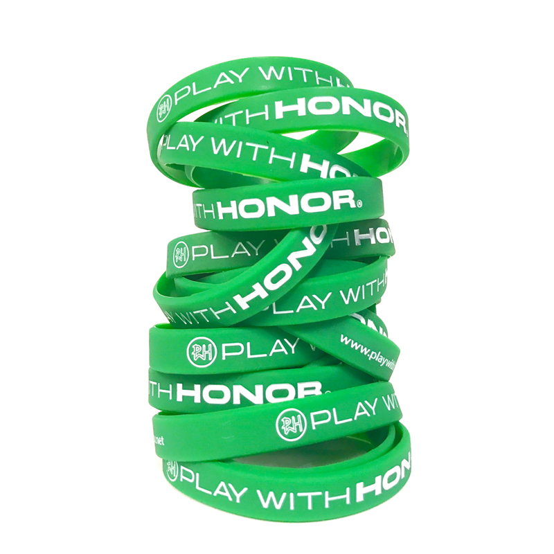 Silkscreen Silicone Bracelet 2