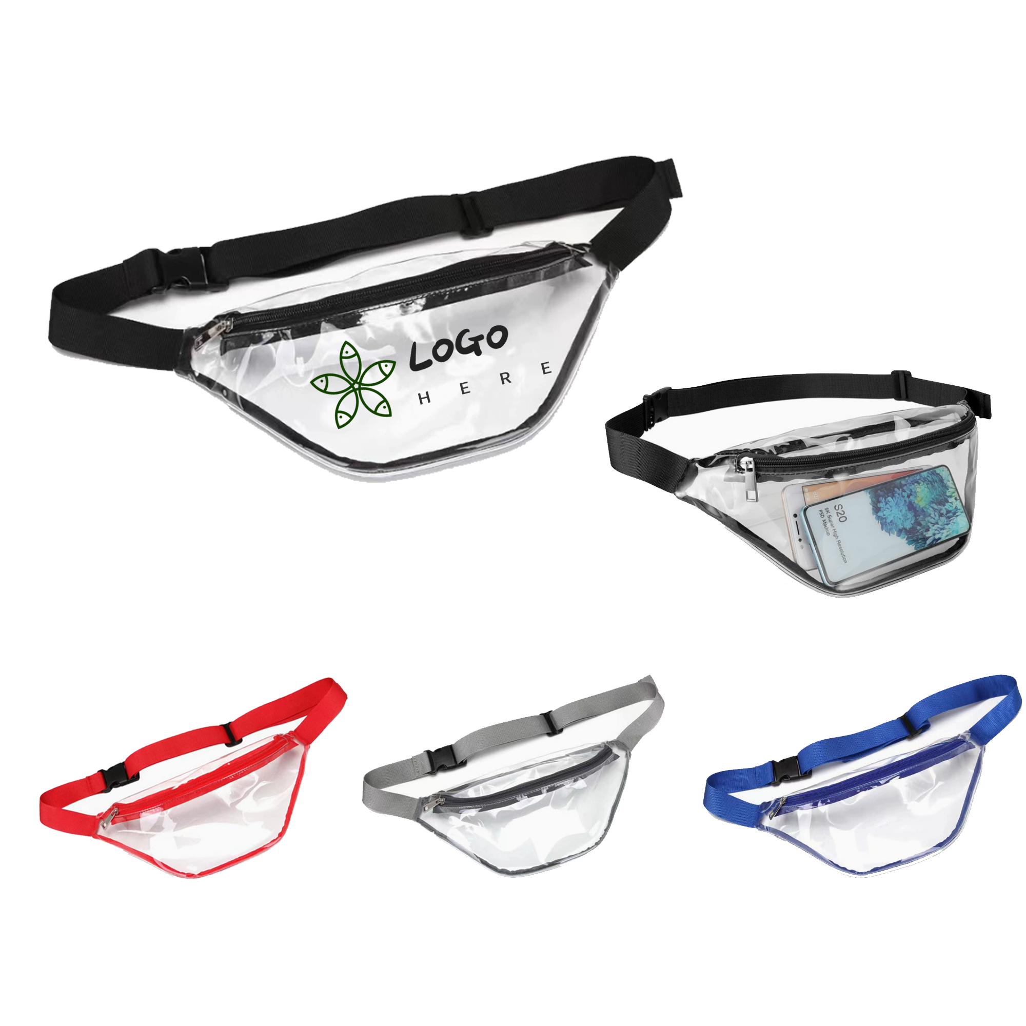 Clear Waterproof Fanny Pack 2