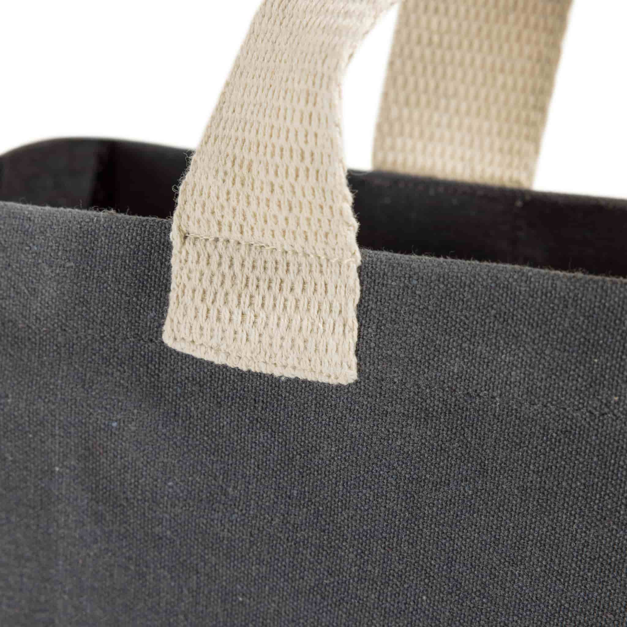 Recycled Canvas Trendy Shopper Tote Bag 23